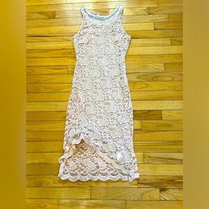 Venus Size Medium Lace Light Peach Dress